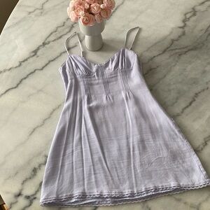 Aritzia "Wilfred" Spaghetti Strap Dress